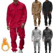 Load image into Gallery viewer, Fleece Lined Workwear Set