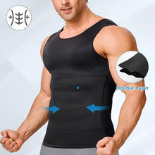 Load image into Gallery viewer, š„Men's Sleeveless Solid Shapewear Undershirt