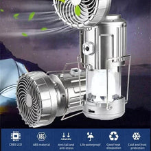 Load image into Gallery viewer, Portable LED Camping Lantern With Fan