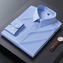 Load image into Gallery viewer, Executive Line Pinstripe Cotton Shirt