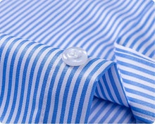 Load image into Gallery viewer, Executive Line Pinstripe Cotton Shirt