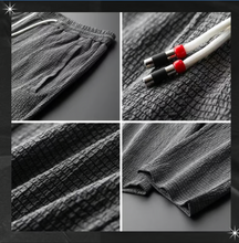 Load image into Gallery viewer, Men's 2 Pieces Linen Set Summer Outfits