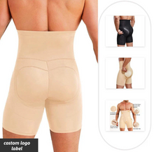 Load image into Gallery viewer, Men's High-Waisted Butt Lifter Shapewear