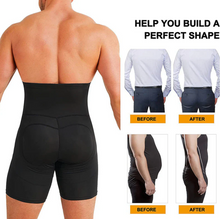 Load image into Gallery viewer, Men's High-Waisted Butt Lifter Shapewear