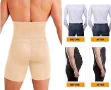Load image into Gallery viewer, Men's High-Waisted Butt Lifter Shapewear