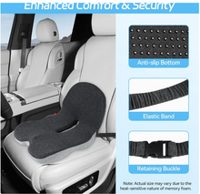 Load image into Gallery viewer, Non-Slip Memory Foam Seat