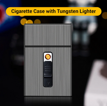 Load image into Gallery viewer, Cigarette Case with Lighter