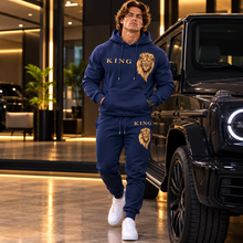 Load image into Gallery viewer, Men’s Premium KING Lion Co-Ord Set – Hoodie & Joggers