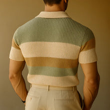 Load image into Gallery viewer, Men's Spring Fashion Simple Woven Slim Short Sleeve Shirt