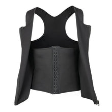 Load image into Gallery viewer, Men's slimming vest with zipp