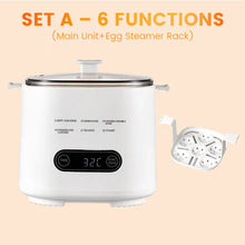 Load image into Gallery viewer, Mini Multi-Functional Egg Cooker Set with Smart Touch Panel