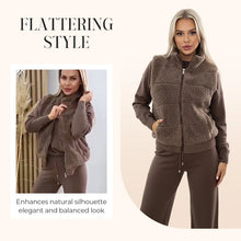 Load image into Gallery viewer, Your New Go-To Winter Outfit – 3-Piece Warm Knit Lounge Set That Keeps You Cozy, Chic & Confident All Day
