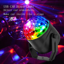 Load image into Gallery viewer, Colorful Rotating Magic Disco Ball Light