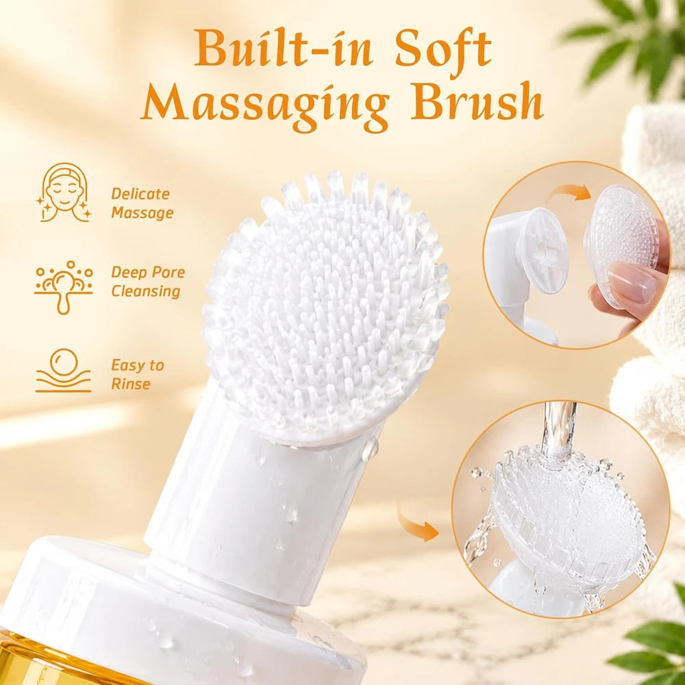 Vitamin C Foam Cleanser with Massage Brush