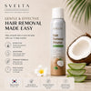 Coconut Hair Removal Mousse Kit