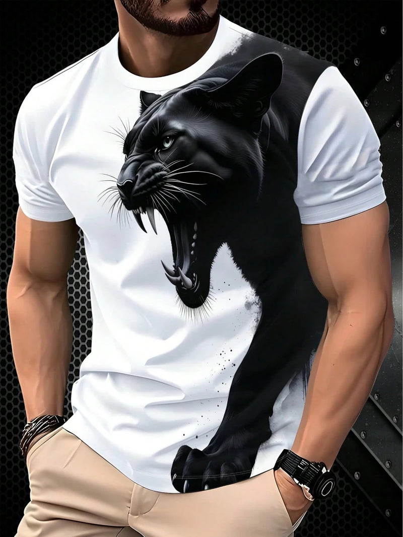 3D Print Casual Sports T-Shirt