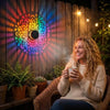 Solar Mandala Wall Light Projector