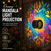 Solar Mandala Wall Light Projector