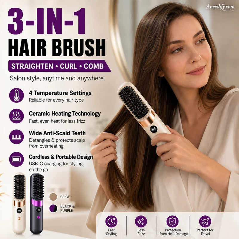 GlowBrush Cordless Styler