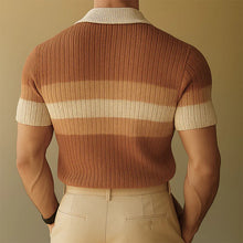 Load image into Gallery viewer, Men&#39;s Spring Fashion Simple Woven Slim Short Sleeve Shirt
