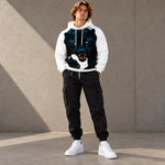 Tiger Graphic Hoodie Jogger Set
