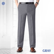 Load image into Gallery viewer, Men’s Pleated Ice Silk High-Waist Comfort Pants
