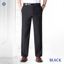 Load image into Gallery viewer, Men’s Pleated Ice Silk High-Waist Comfort Pants
