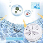 Portable Ultrasonic Turbo Washing Machine