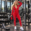 Women Athletic Zip-Up Tracksuit