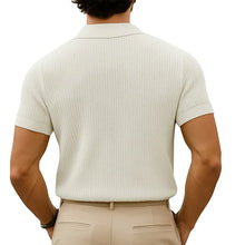 Load image into Gallery viewer, Men's Summer Classic Knitted Breathable V Neck T-Shirt
