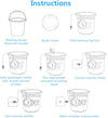 Portable Ultrasonic Turbo Washing Machine