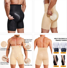 Load image into Gallery viewer, Men's High-Waisted Butt Lifter Shapewear
