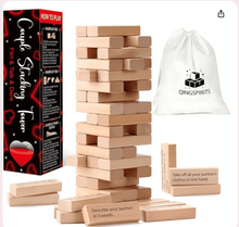 Load image into Gallery viewer, Love Tower – A Romantic Game for Couples❤️‍🔥 (Beige)
