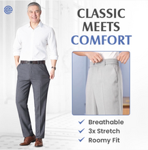 Load image into Gallery viewer, OldenEase - LAST DAY 70% OFF - Men’s Pleated Ice Silk High-Waist Comfort Pants
