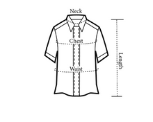 Load image into Gallery viewer, Men's Fashion Lace Lapel Short Sleeve Casual Shirt
