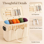 Canvas Yarn Storage Bag