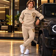 Load image into Gallery viewer, Men’s Premium KING Lion Co-Ord Set – Hoodie &amp; Joggers

