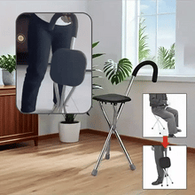 Load image into Gallery viewer, Folding walking stick (One Year Warranty)

