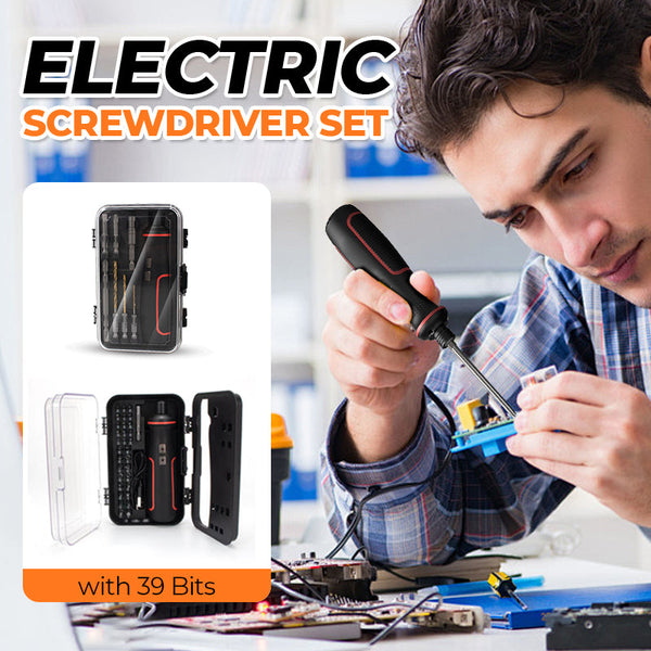 QuickFix Pro Cordless Screwdriver Kit