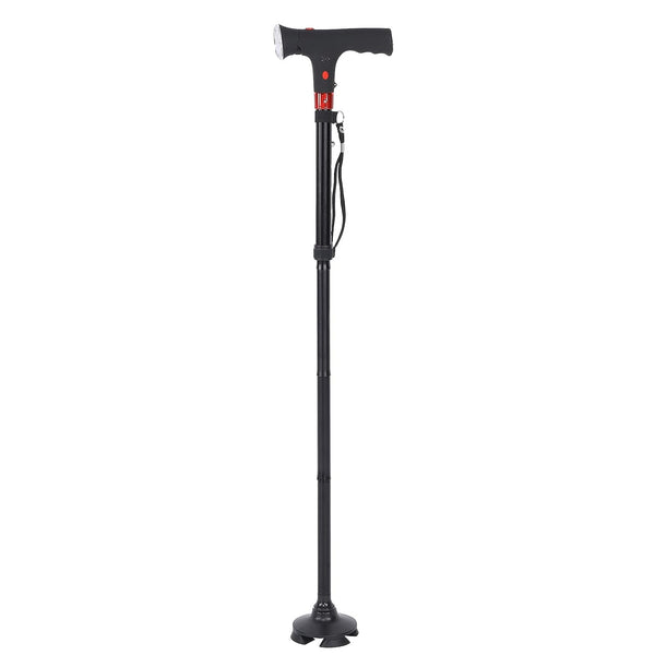 Folding Quad Travel Walking Cane