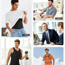 Load image into Gallery viewer, Men's slimming vest with zipp
